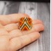 Tropical Zigzag Beaded Ring