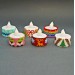 Christmas Designs Patterns For Battery Operated Tea Light Candles SET of 12