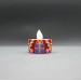 Christmas Gift Boxes Plastic Tea Light Candle Holder Pattern