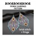 Beaded Fringe Earrings Pattern by Galiga