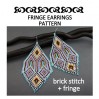Beaded Fringe Earrings Pattern