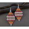 Ethnic Beadwork Earrings Pattern