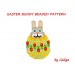 Easter Bunny in Egg Brick Stitch Beading Pattern