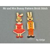 Easter Bunny Beaded Pattern - Mr and Mrs Bunny Patterns