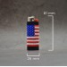 American Flag Lighter Cover Pattern Beaded Crafts