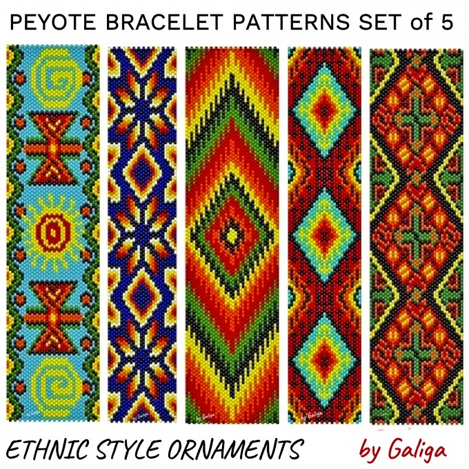 Peyote Bracelet Patterns