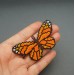 Beaded Monarch Butterfly Pattern for Jewelry and Accessories