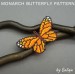 Beaded Monarch Butterfly Pattern