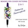 Create Vibrant Hummingbird Designs: Colorful Hummingbird Pen Cover Pattern