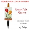 Create Elegant Tulip Designs: Pretty Tulip Flowers Bead Pen Wrap Pattern