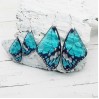 Turquoise Butterfly Wing Earrings
