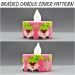 Christmas Gnomes Battery Tea Light Candle Holder Pattern 