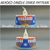 Create Elegant Menorah Candle Holders: Beaded Pattern Hanukkah DIY Designs