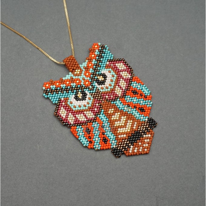 Create Unique Accessories: Owl Beaded Pattern Design