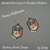 Craft Spooky Elegance: Resting Ghost and Tombstone Bead Earrings