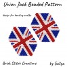 Union Jack Beaded Pattern for Jewelry and Accessories