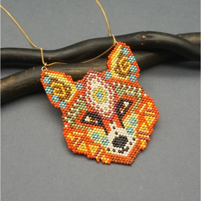 Craft Beautiful Accessories: Red Fox Beaded Pattern Design