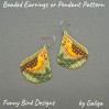 Create Whimsical Bird Earrings with This Brick Stitch Beading Pattern