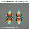 Create Unique Geometric Earrings with Ethnic Beadwork