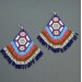 Shop Our Aztec Style Oversized Statement Beaded Earrings