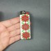 Pattern for Beaded Lighter Cover - Christmas Flower Poinsettia