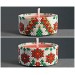 Christmas Tea light Candle Holder Beading Patterns