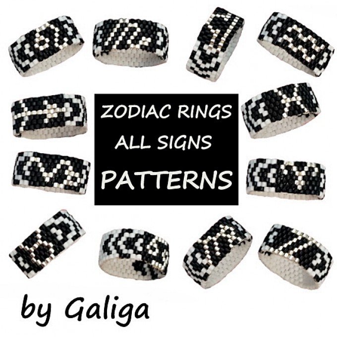Zodiac Rings Patterns